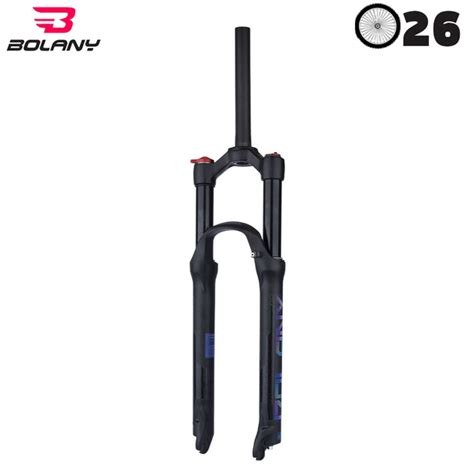 Повітряна вилка Bolany Solo Air 26" 32-FKA-004 120mm Disc 1-1/8" Чорна ...