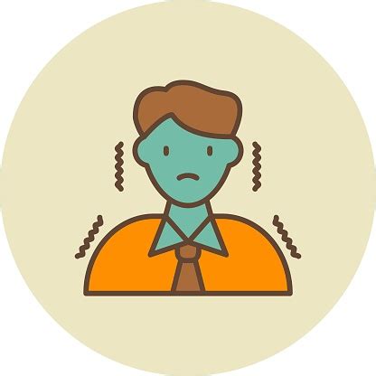 Nervous Icon Stock Illustration - Download Image Now - Design, Icon ... 