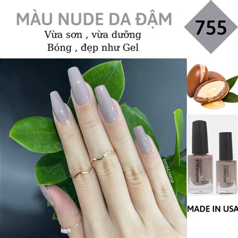 Sơn móng tay Organics Naturals Revive Chính Hãng Mỹ USA Màu Nude Da
