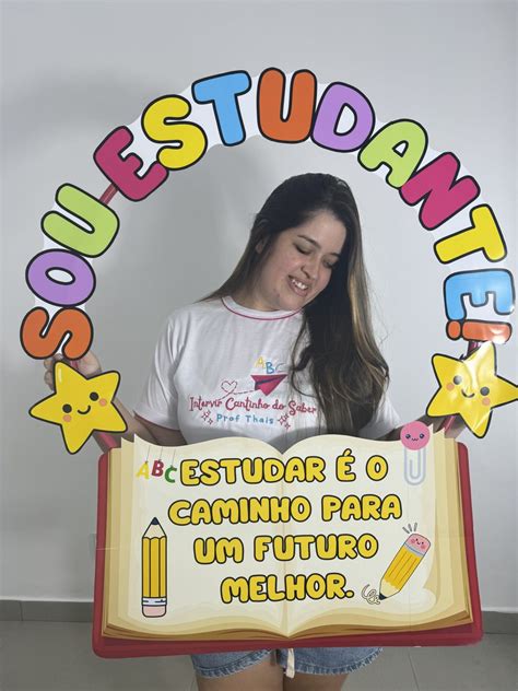 Moldura Para Foto Dia do Estudante. – Intervir cantinho do saber – Prof