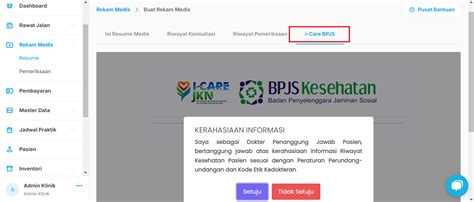 bridging icare bpjs de bantuan aplikasi klinik pintar