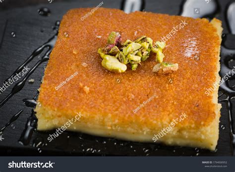 Kunafa Piece On Fork Photos, Images and Pictures