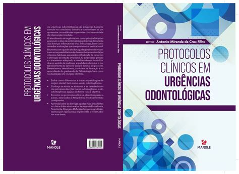 Protocolos Cl Nicos Em Urg Ncias Odontol Gicas Livraria