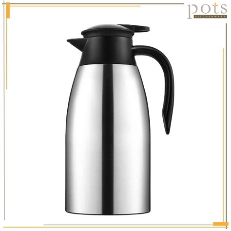 Stainless Steel Hot Water Insulated Vacuum Flask Bottle Thermal Carafe Ml D M