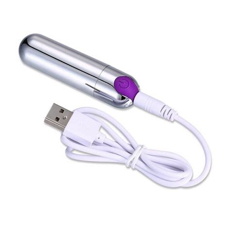 Vibrador Power Bullet Recarregável Vibrações Sex Shop Loja