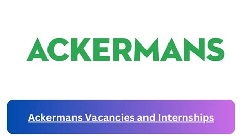 X16 Ackermans Vacancies 2024 Latest Jobs For Matriculants Available