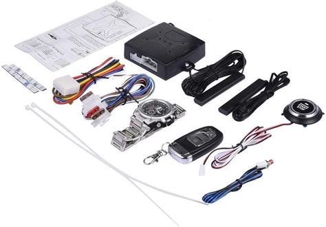 Car Security System Remote Engine Start Stop Passive Keyless Entry