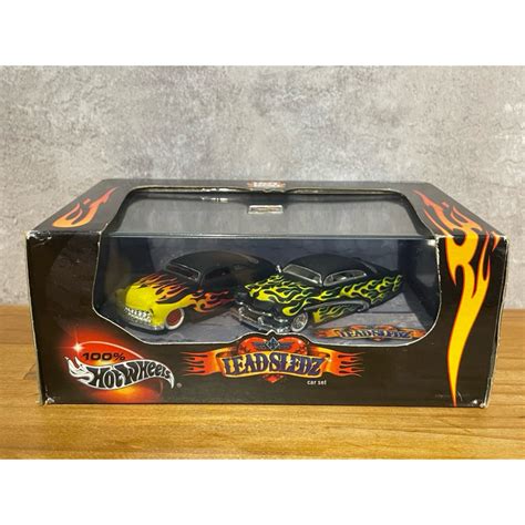 Hot Wheels 風火輪100 LEAD SLEDZ HOT ROD 49 51 MERCURY 稀有 膠胎 蝦皮購物