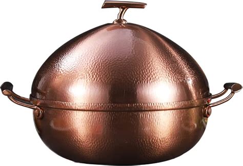 Amazon Kelunis Shabu Shabu Hot Pot Food Grade Stainless Steel Dual Sided Yin Yang Hot Pot