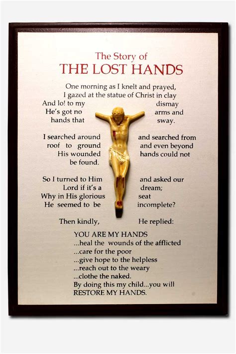 The Lost Hands Frame F2 76744 St Pauls