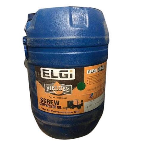 Rotary Screw Valvoline Elgi Airlube Oil 50 Ltrs Packaging Type Bucket At Rs 215 Litre In