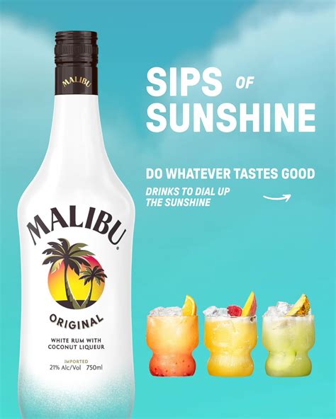 malibu recipes drinks