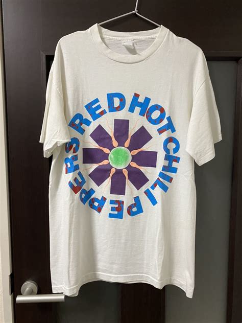 90 s 90年代 ヴィンテージ RED HOT CHILI PEPPERS レッドホットチリペッパーズ バンドTシャツ バンT イラストキャラクター 売買されたオークション情報