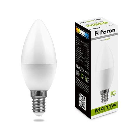 Светодиодная лампа FERON 11W 230V E14 4000K, LB-770 25942 - выгодная ...