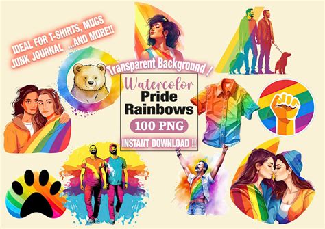 LGBT Png Bundle Gay Pride Files Png Bundle Lesbian Png LGBT Rainbow Shirt LGBTQ Quotes T