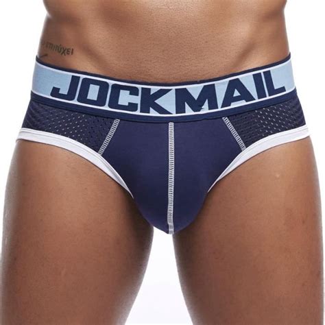 Nnk Jockmail Sous V Tements Sexy En Maille Respirante Pour Hommes Culotte De Nuit Gay En