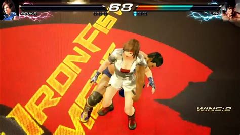 屈辱対戦😡 鉄拳7 Tekken7 飛鳥 Asuka 鉄拳女子 リョナ Ryona Youtube