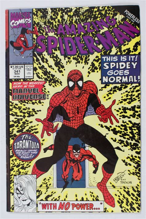 Amazing Spider-Man (1963) Vol.1 # 341 (A) Tarantula Erik Larsen, Marvel ...