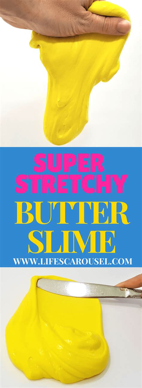 Best Butter Slime Recipe Smoothest And Stretchest Slime Ever Slime