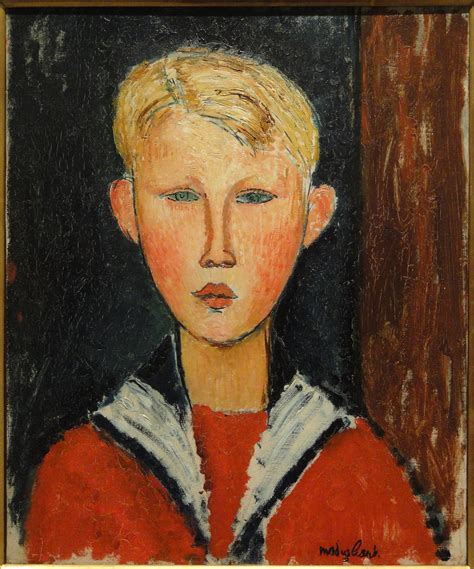 The Blue Eyed Boy Amedeo Modigliani