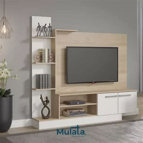 Rack Para Tv Mueble Estantes Modular Led Lcd Mesa Living Rak En Venta