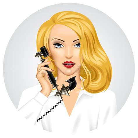 Blonde Girl Stock Vector Illustration Of People Makeup 39630391