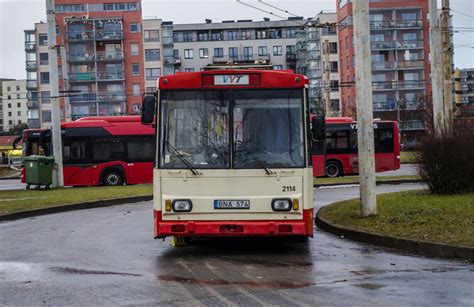 Вильнюс, Škoda 14Tr10/6 № 2114 — Фото — Городской электротранспорт