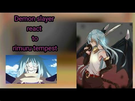 Demon Slayer React To Rimuru Tempest Part Read Description Youtube