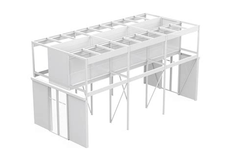 Free Standing Hot Aisle Containment Enoc System