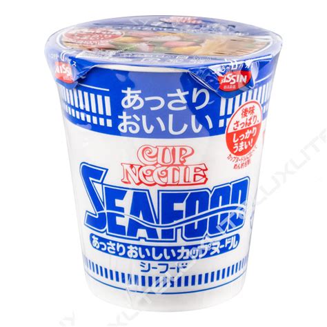 Лапша Nissin с морепродуктами в стакане купить на OZON по низкой цене ...
