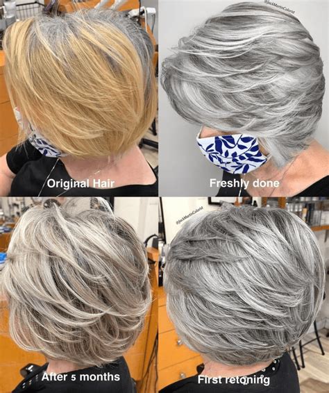 How To Transition And Maintain Gray Hair