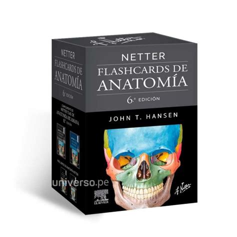 Netter Flashcards de Anatomía 6 Edición