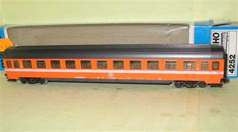 Märklin 4252 SNCB Schnellzugwagen Eurofima orange 2 Kl Ep 4 m KK i