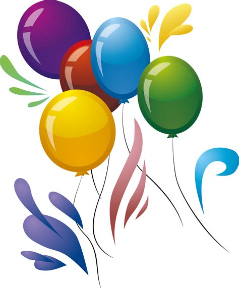Шары клипарт для детей (50 фото)