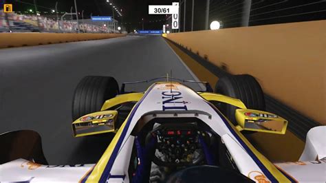 Fernando Alonso OnBoard Lap 2008 Singapore Grand Prix Assetto Corsa