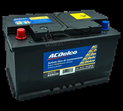 BATERIAS ACDELCO S59043 90 AH - baterias auto