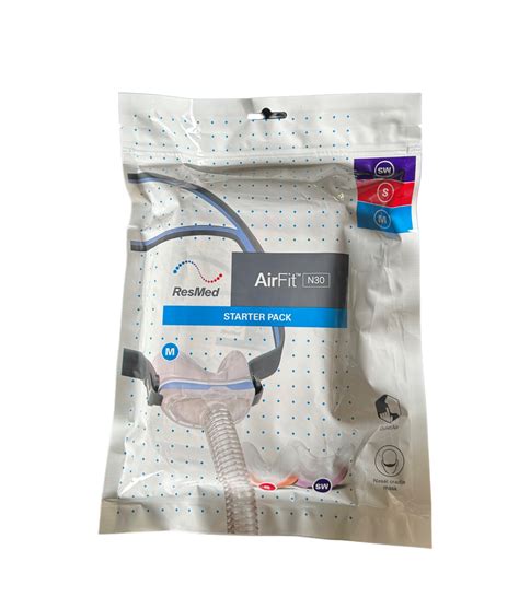 Resmed Airfit N30 Nasal Mask With Headgear Starter Pack