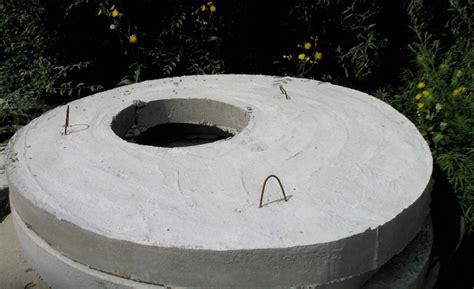 Герметичный бетонный колодец