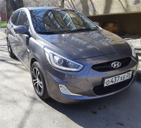 Резина на месте. — Hyundai Solaris Hatchback, 1,6 л, 2013 года | шины ...