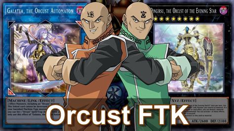 [yu Gi Oh Duel Links] 0 Card Orcust Ftk [elements Unite ] Youtube