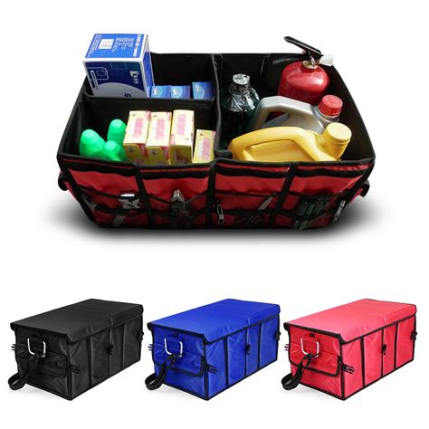 Сверхмощный контейнер для пикника, складной органайзер для багажника ...