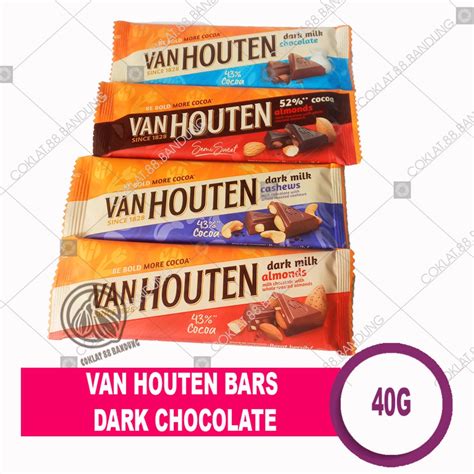 Jual Cokelat Van Houten Gr Dark Milk Chocolate Vanhouten Coklat Bar