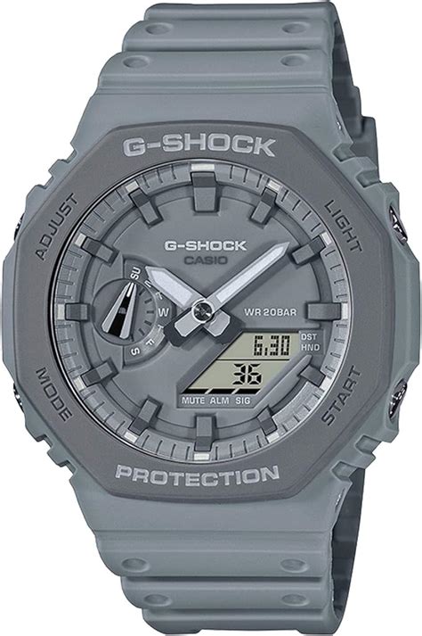 G Shock By Casio Men S Ga Et A Analog Digital Watch Gray Amazon Co