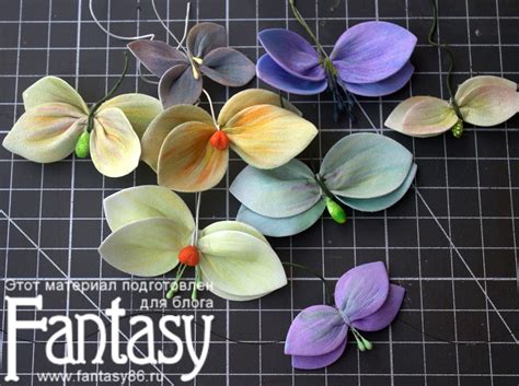 FANTASY: Как я это делаю: Гортензии из фоамирана