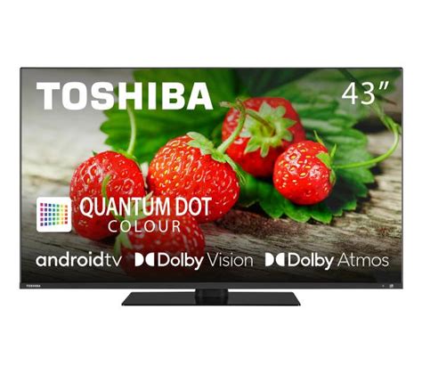 Telewizor Toshiba 43QA7D63DG 43" QLED Android TV Dolby Vision Dolby ...