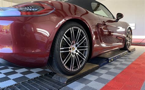 Ceramic Coating Of A 2018 Porsche 718 Boxster August Precision