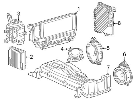 Gmc Sierra 1500 Speaker Front 87825443 Mcelveen Buick Gmc