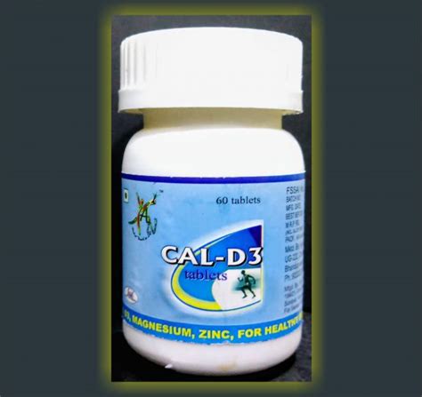 B- Fit Cal D3 (60 Tablets pack) - Ayurnatura