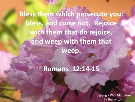 Digging A Well Ministries Bless Those Who Persecute You