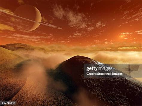 71 Titan Moon Surface Stock Photos, High-Res Pictures, and Images ...
